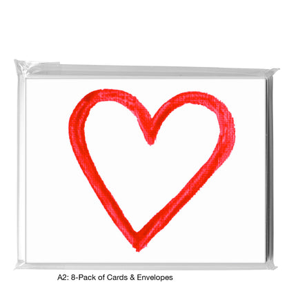 Heart, Greeting Card (8230D)