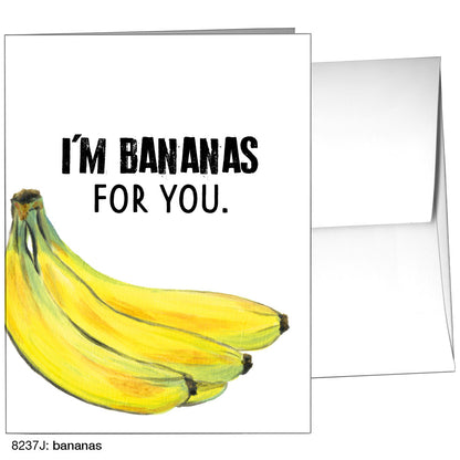 Bananas, Greeting Card (8237J)