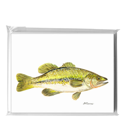 Bass, Greeting Card (8244)