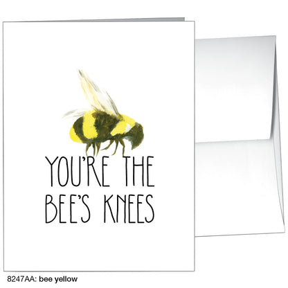 Bee Yellow, Greeting Card (8247AA)