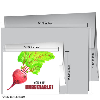 Beet, Greeting Card (8248E)