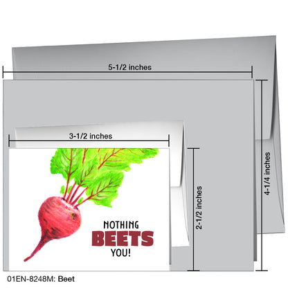 Beet, Greeting Card (8248M)