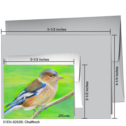 Chaffinch, Greeting Card (8263B)