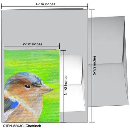 Chaffinch, Greeting Card (8263C)