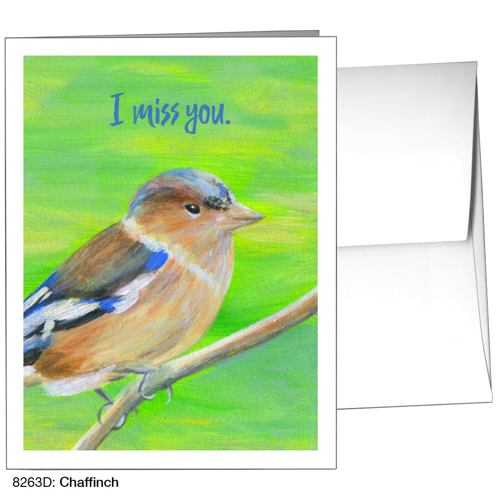 Chaffinch, Greeting Card (8263D)