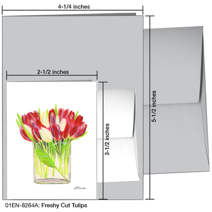 Freshly Cut Tulips, Greeting Card (8264A)