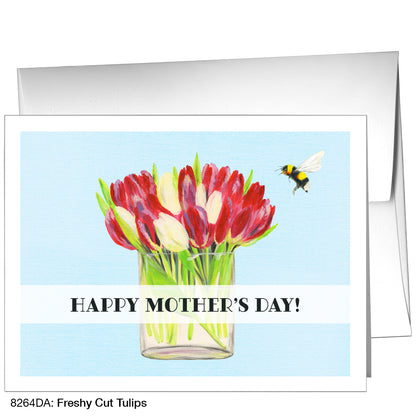 Freshly Cut Tulips, Greeting Card (8264DA)