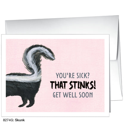 Skunk, Greeting Card (8274G)