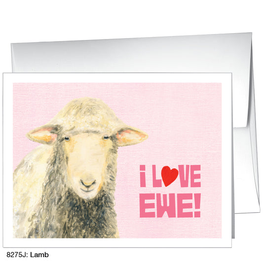 Lamb, Greeting Card (8275J)