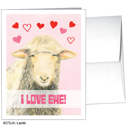 Lamb, Greeting Card (8275JA)