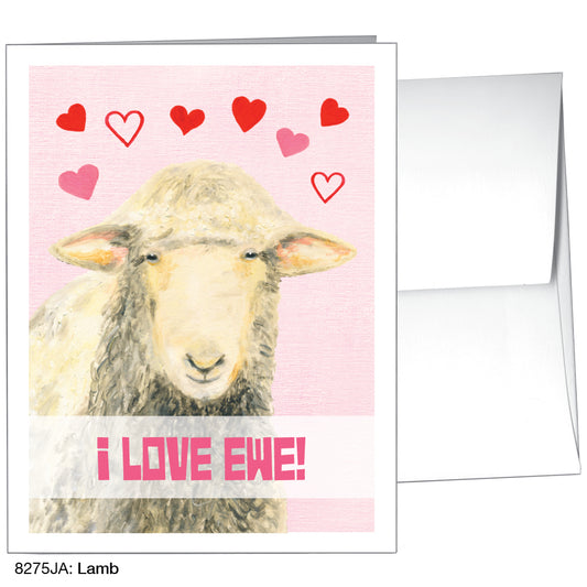 Lamb, Greeting Card (8275JA)