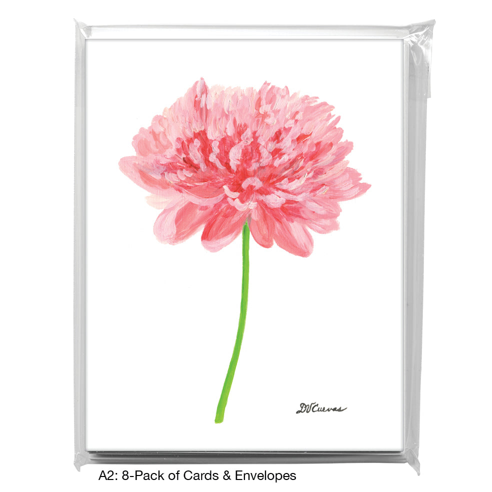 Peony Blossom, Greeting Card (8278)