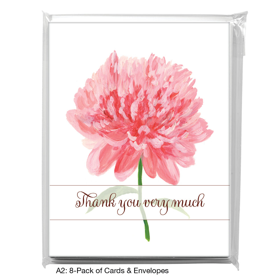 Peony Blossom, Greeting Card (8278F)