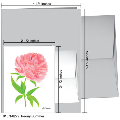 Peony Summer, Greeting Card (8279)