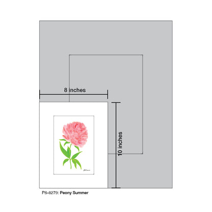 Peony Summer, Print (#8279)