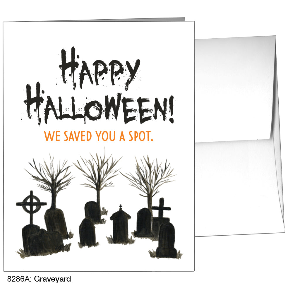 Graveyard, Greeting Card (8286A)