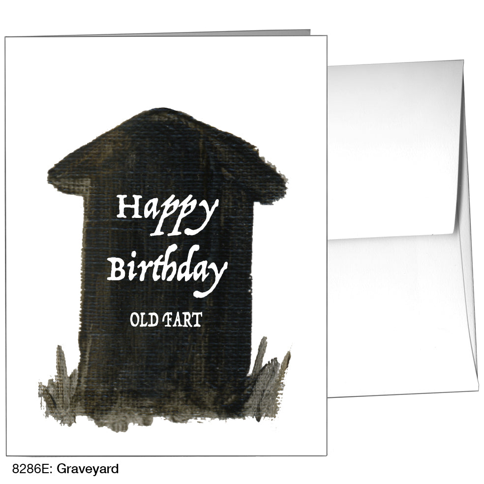 Graveyard, Greeting Card (8286E)