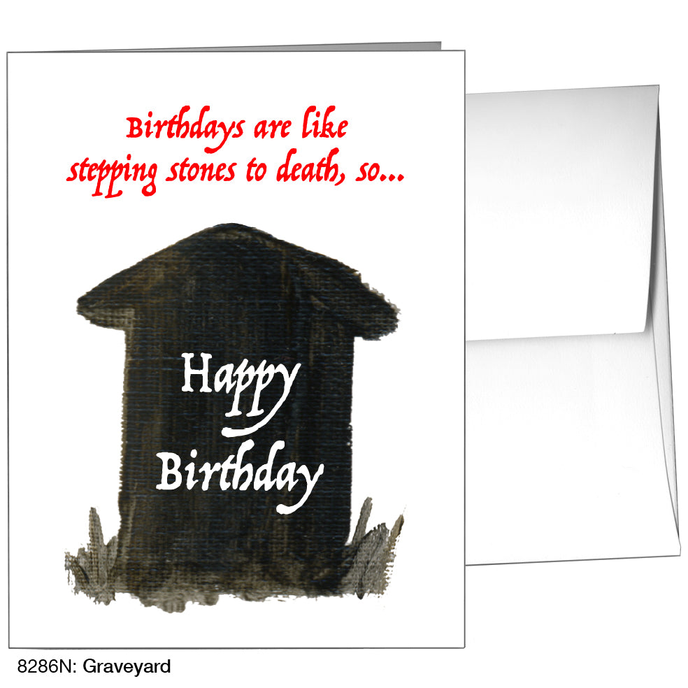 Graveyard, Greeting Card (8286N)