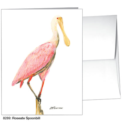 Roseate Spoonbill, Greeting Card (8289)