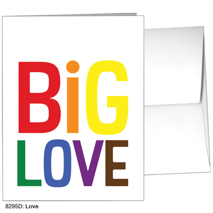 Love, Greeting Card (8295D)