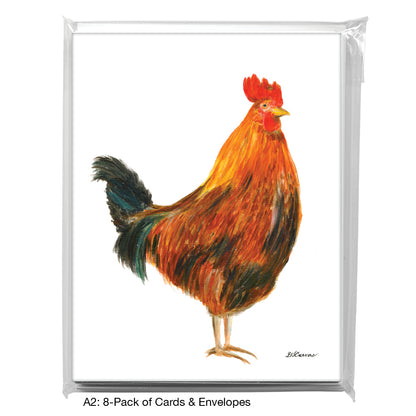 Rooster, Greeting Card (8303)