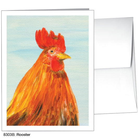 Rooster, Greeting Card (8303B)