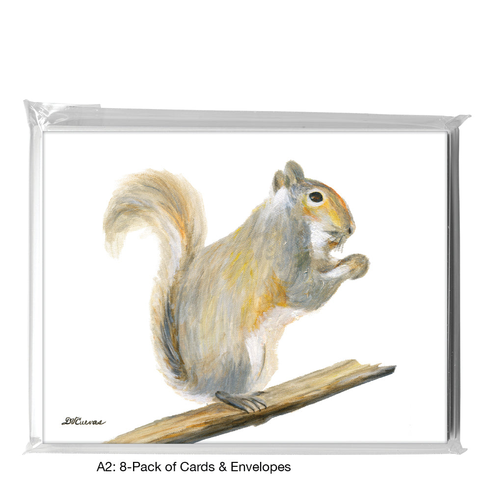 Squirrel, Greeting Card (8304A)