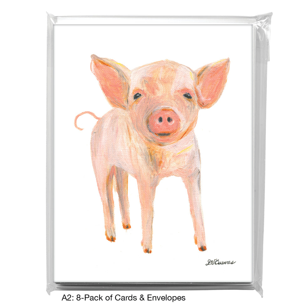 Piglet, Greeting Card (8305)