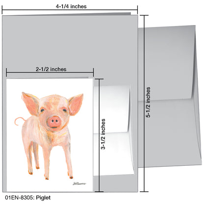 Piglet, Greeting Card (8305)