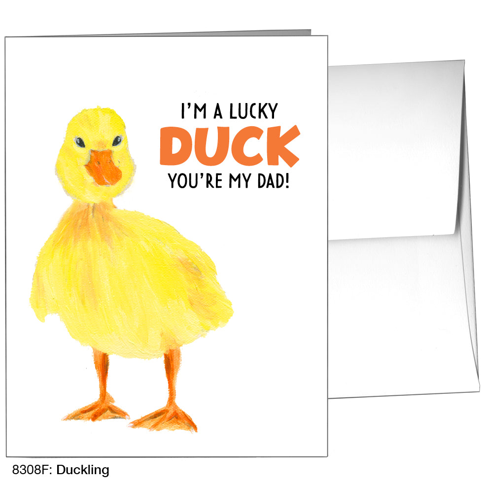 Duckling, Greeting Card (8308F)