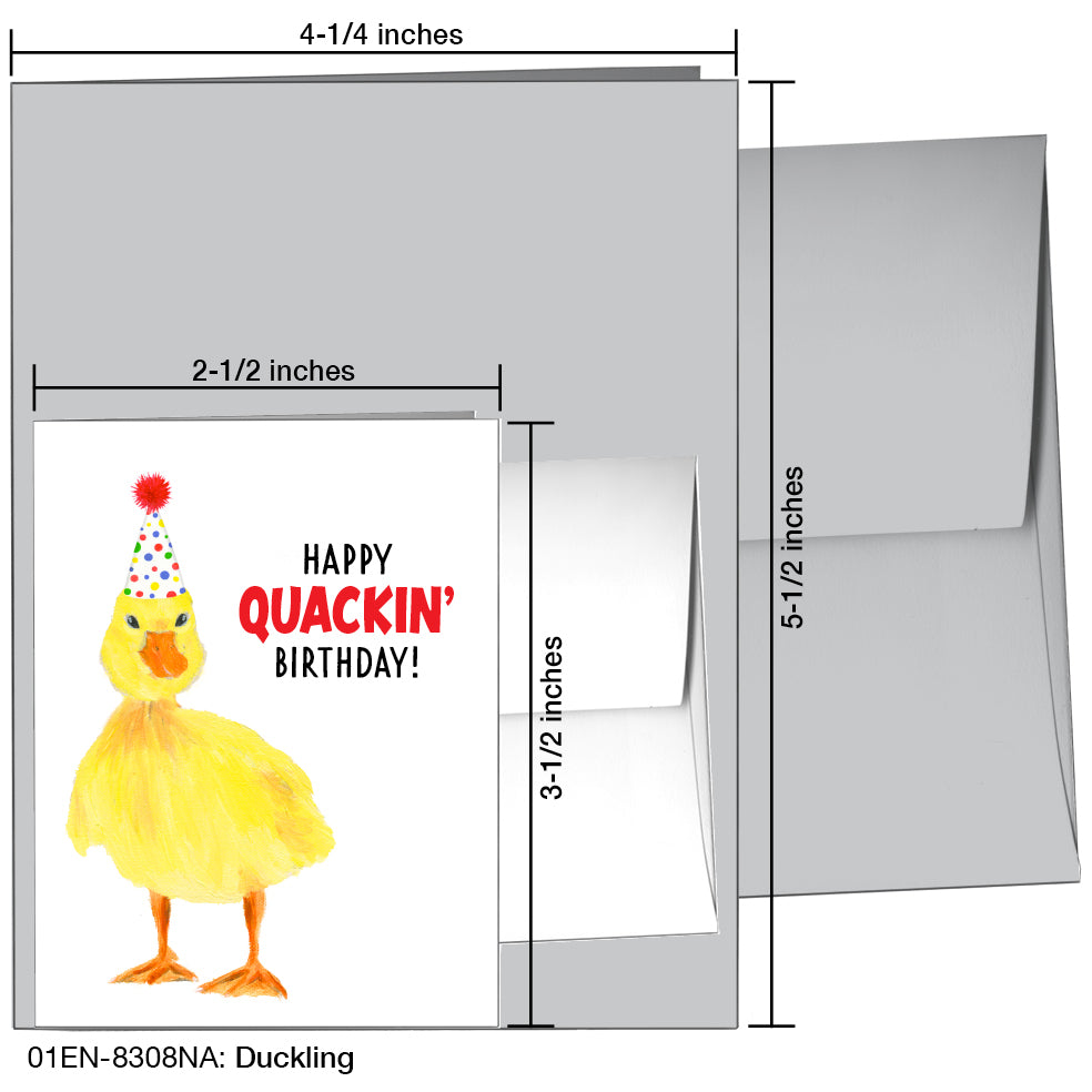 Duckling, Greeting Card (8308NA)