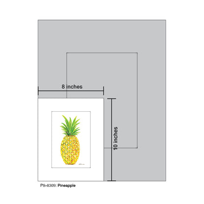 Pineapple, Print (#8309)