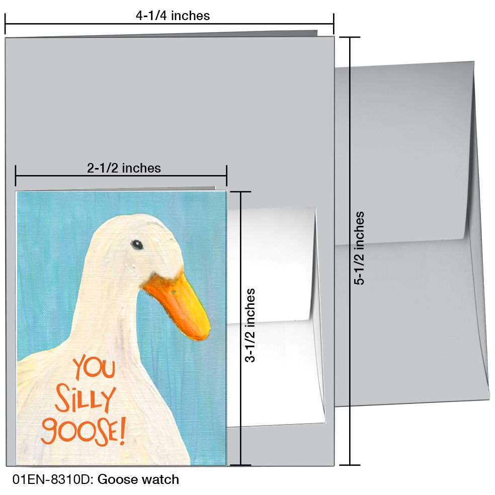 Goose Watch, Greeting Card (8310D)