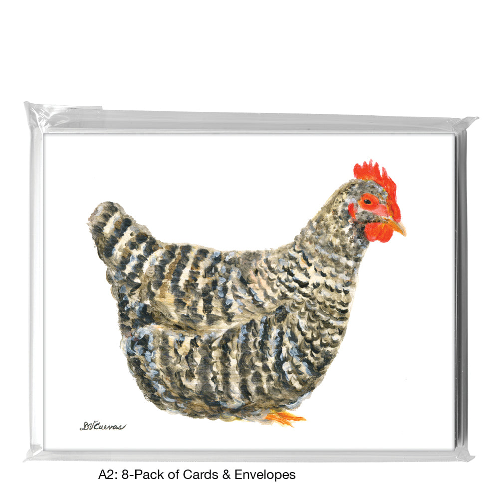 Pepper Hen, Greeting Card (8311)