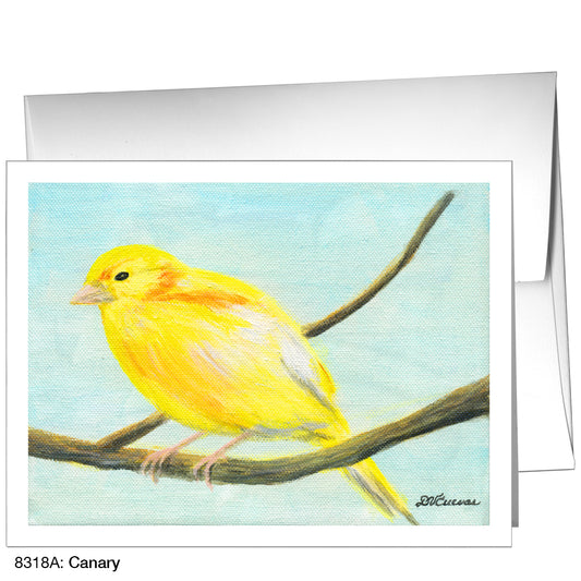 Canary, Greeting Card (8318A)