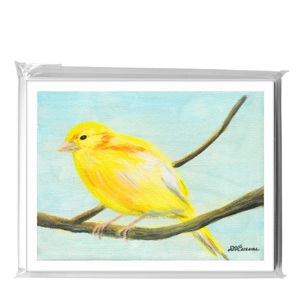 Canary, Greeting Card (8318A)