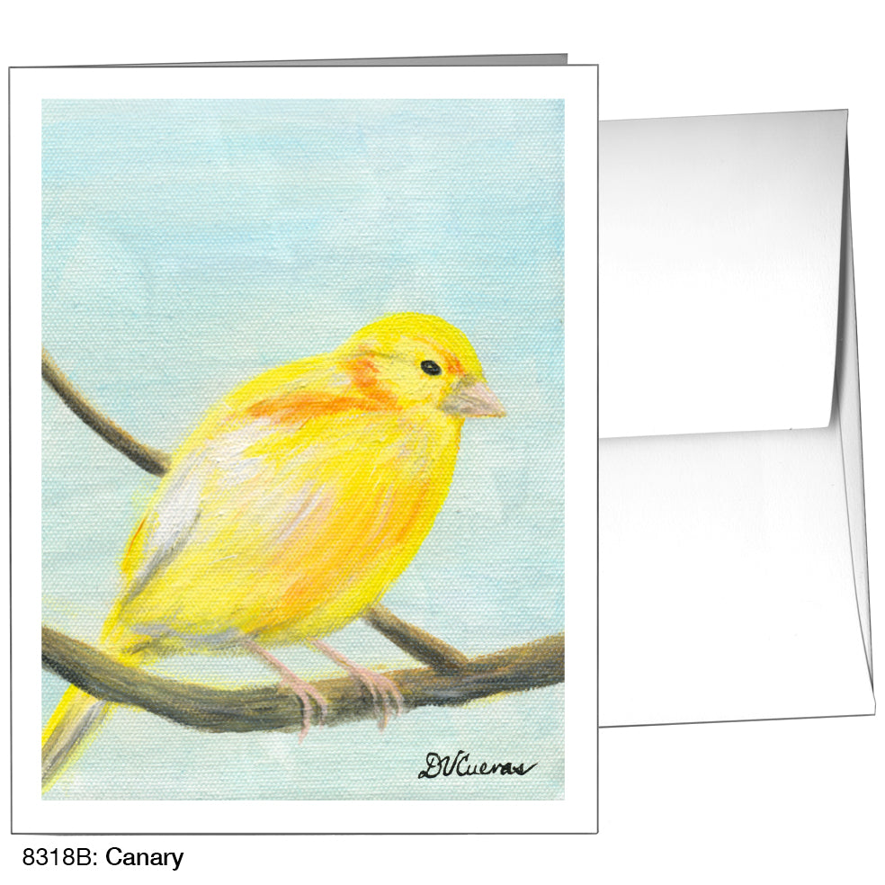 Canary, Greeting Card (8318B)