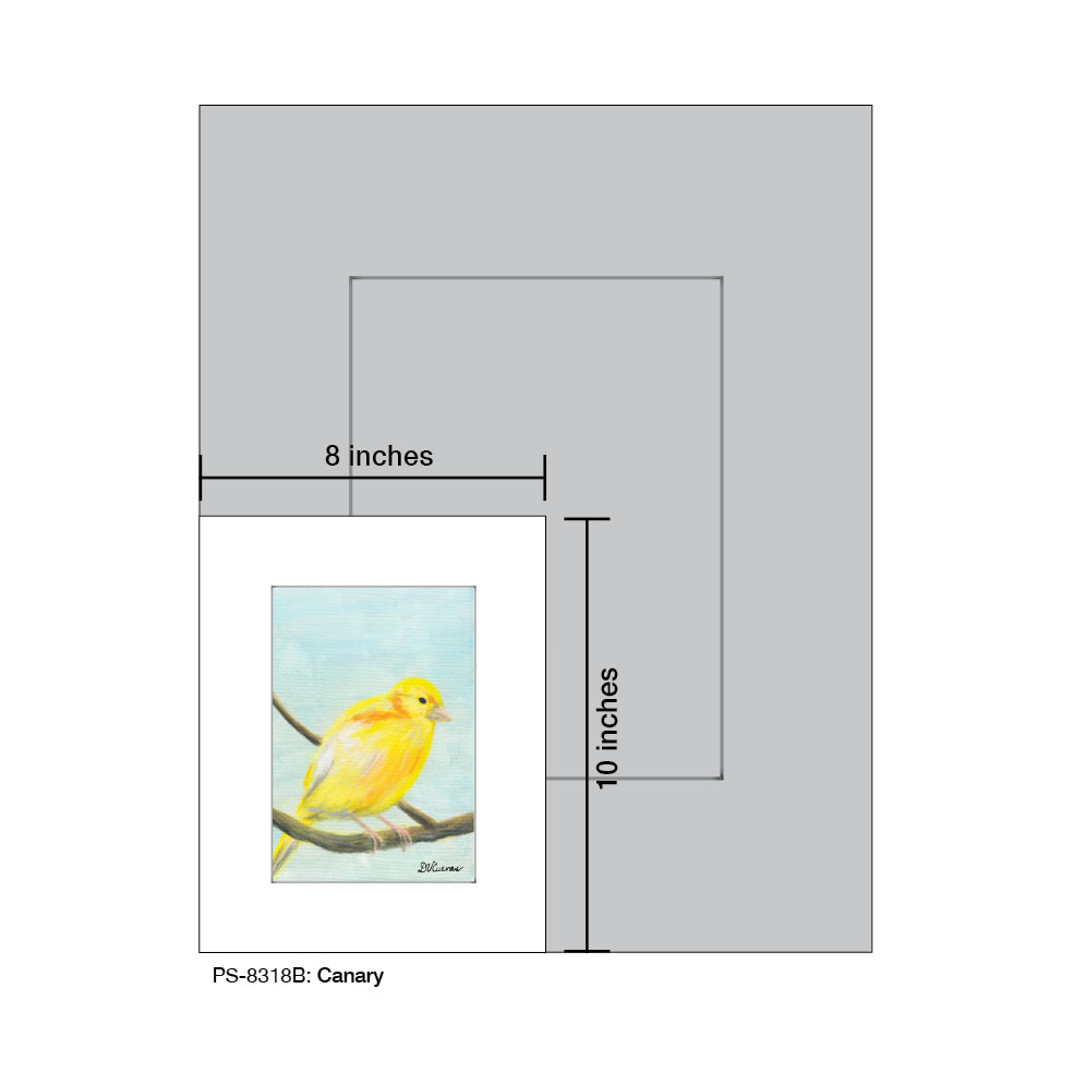 Canary, Print (#8318B)