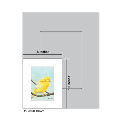 Canary, Print (#8318B)