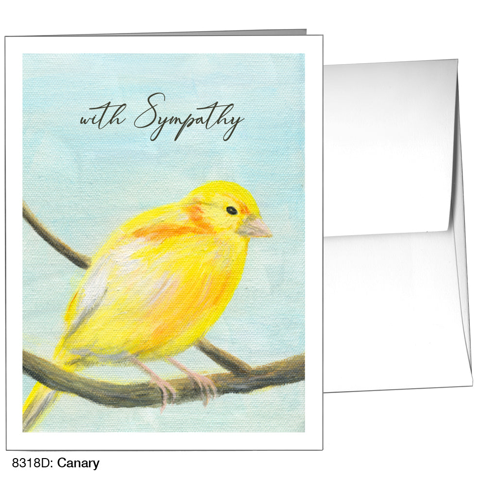 Canary, Greeting Card (8318D)