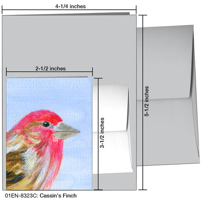 Cassin's Finch, Greeting Card (8323C)