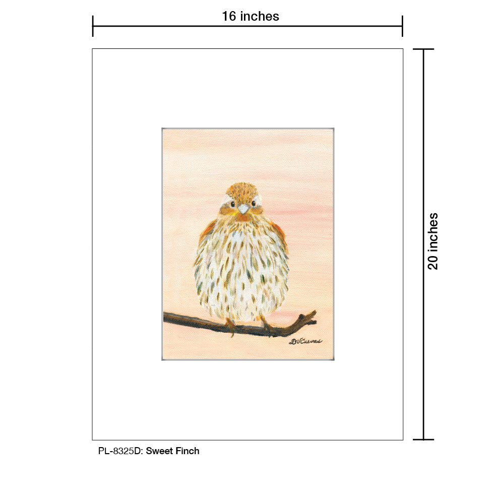 Sweet Finch, Print (#8325D)