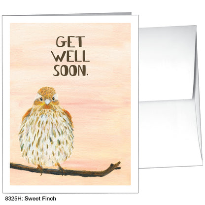 Sweet Finch, Greeting Card (8325H)