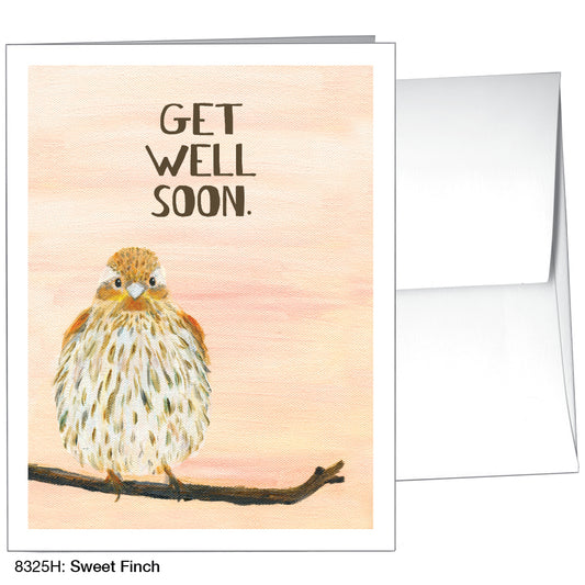 Sweet Finch, Greeting Card (8325H)