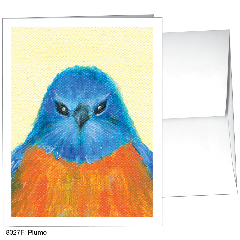 Plume, Greeting Card (8327F)