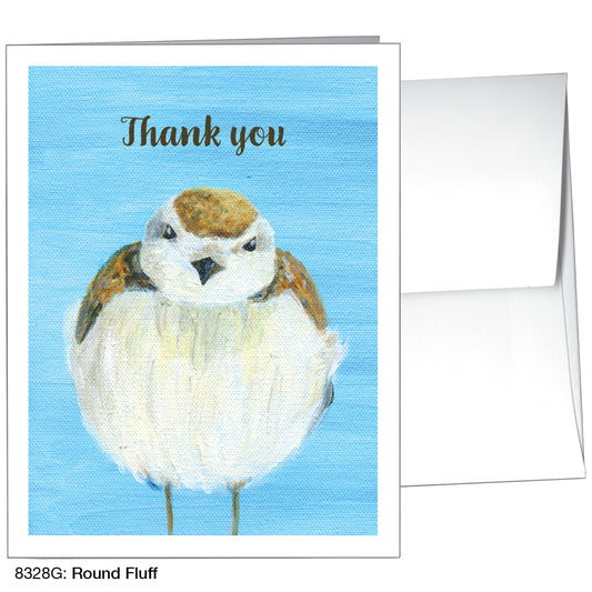 Round Fluff, Greeting Card (8328G)