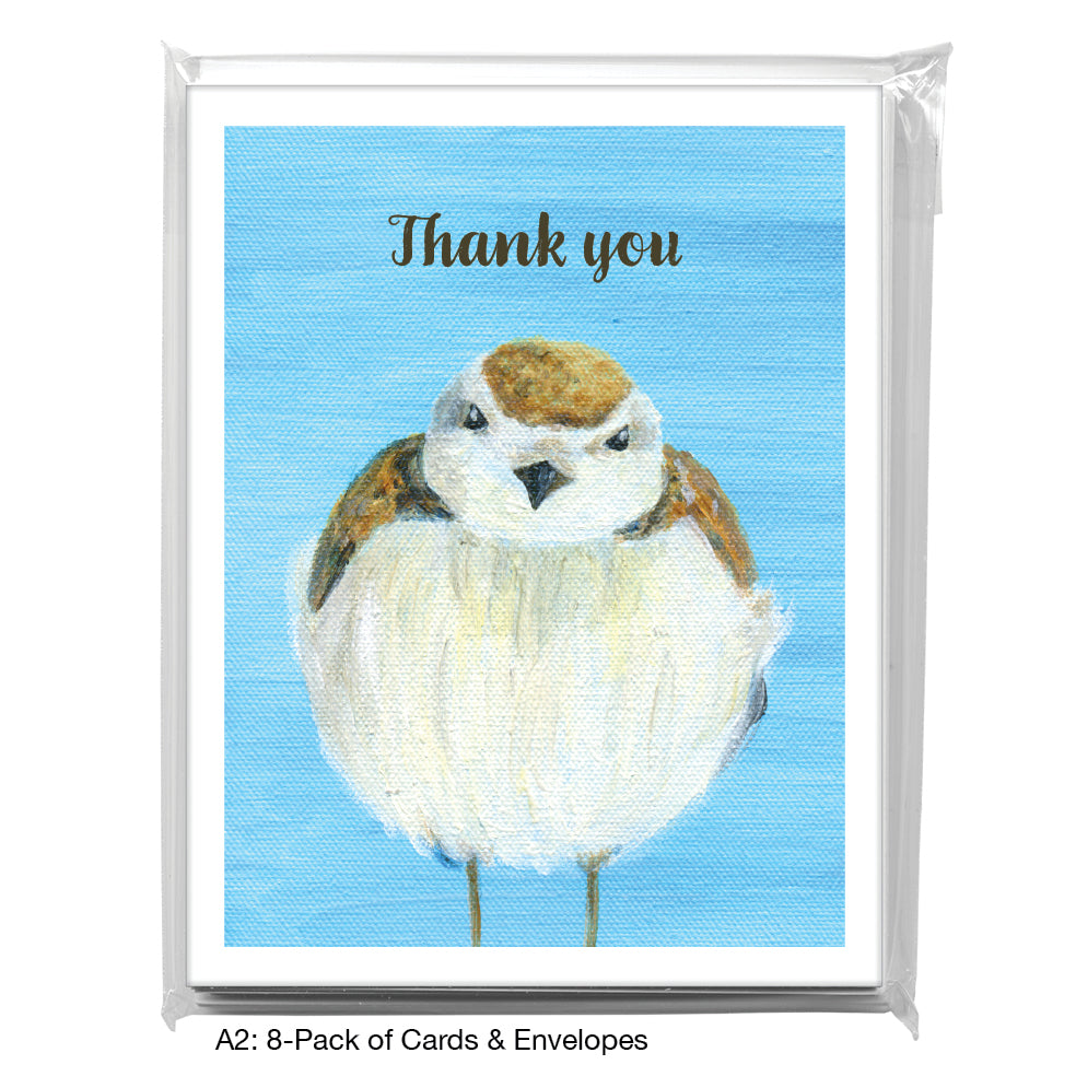 Round Fluff, Greeting Card (8328G)