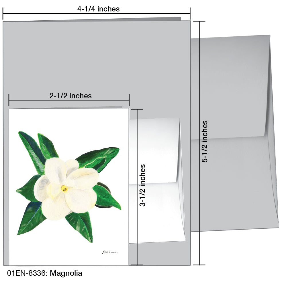 Magnolia, Greeting Card (8336)