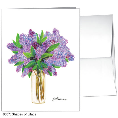 Shades Of Lilacs, Greeting Card (8337)