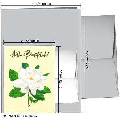 Gardenia, Greeting Card (8339E)